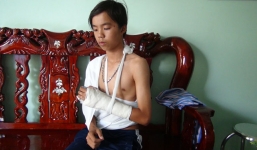 Một học sinh bị hành hung ngay trường học