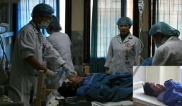 Vụ nổ lò than: Một công nhân đang trong tình trạng nguy kịch