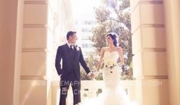 Rò rỉ ảnh cưới lãng mạn tại Mỹ của Ngọc Quyên 