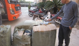 Bắt xe khách vận chuyển pháo, đồ chơi bạo lực phục vụ Tết Giáp Ngọ 2014