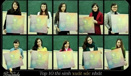 Ngắm nhan sắc 10 nữ sinh đẹp nhất HV Báo chí Tuyên truyền