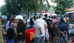 Một cán bộ huyện tử vong ngay trước cửa nhà