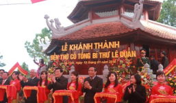 Khánh thành Đền thờ cố Tổng Bí thư Lê Duẩn