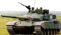 Xe tăng hạng nặng hiện đại nhất của Trung Quốc lộ mặt