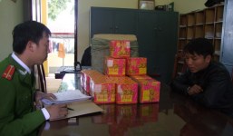 Bắt đối tượng tàng trữ 24 kg pháo trong phòng trọ