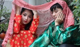 Hot girl Chi Pu dễ thương trong bộ ảnh áo dài đón Tết