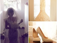 Ngọc Quyên sang trọng trong váy cưới 200 triệu