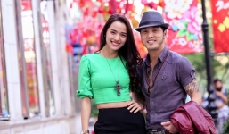 Ưng Hoàng Phúc nắm tay Kim Cương dạo phố Tết 