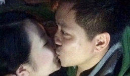 Tuấn Hưng công khai ảnh 'khóa môi' vợ sắp cưới  