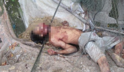 Thi thể người đàn ông chết thảm tại nhà, cổ bị cắt