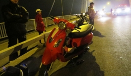 Hải Phòng: Người phụ nữ nhảy cầu tự tử đã được cứu sống