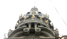 Clip cận cảnh tòa lâu đài 300 tỉ của đại gia Cầu Giấy