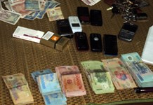 Bắt 4 cán bộ BQL thủy điện đánh bạc ngày Valentine