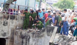 Cánh tay người dính máu dưới kênh 19-5 chỉ là đồ chơi bằng nhựa