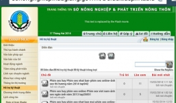 'Giới thiệu' phim sex trên trang điện tử Sở NN-PTNT Hậu Giang