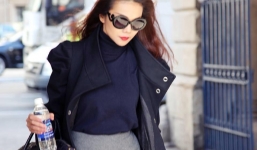 Thanh Hằng gợi cảm, cuốn hút tại tuần lễ London Fashion Week 2014