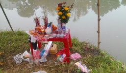 Tìm thấy xác nam thanh niên nghi bị sát hại, vứt xác xuống sông