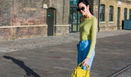 Hoàng Thùy đa sắc trên phố London