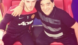 De Gea cả gan cắm sừng Maradona