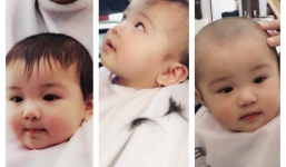 Jennifer Phạm bất ngờ 'xuống tóc' cho con gái