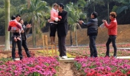 Chuyện tình chàng trai nghèo có chiều cao khủng và cô nàng nấm lùn