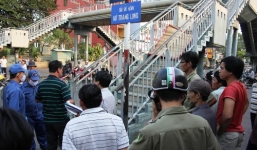 Nam thanh niên chết bất thường trước cổng BV Ung Bướu