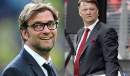 Klopp và Van Gaal là những ƯCV thay thế David Moyes ở Man Utd