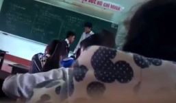 Kết luận xử lý clip thầy trò đánh nhau: Sa thải thầy, cảnh cáo trò