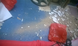 Sập trần nhà KTX Học viện Báo chí và Tuyên truyền