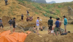 Dân xới tung lòng suối để mót gỗ sưa tiền tỷ 