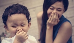 Cận cảnh khuôn mặt con trai Trương Quỳnh Anh đẹp như thiên thần