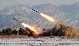 Phản đối tập trận Mỹ-Hàn, Triều Tiên bắn 4 tên lửa tầm ngắn