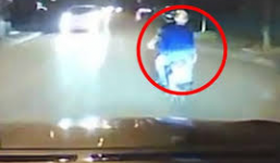 Clip: Ôtô truy đuổi hai tên cướp như phim hành động