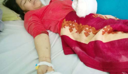 Lái xe ôm chém đứt gân tay người bán vé số