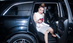 Mỹ Tâm xinh đẹp trên trường quay Vietnam Idol