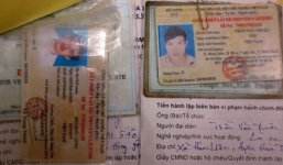 Bằng lái xe mẫu mới đã bị làm giả