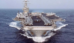 Mỹ điều siêu tàu sân bay George Bush đến Biển Đen