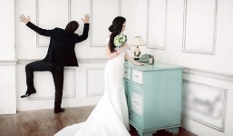 Ảnh cưới đầu tiên của Tuấn Hưng và vợ xinh đẹp