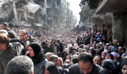 Dân đói ở Syria phải ăn thịt chó, mèo để sống sót