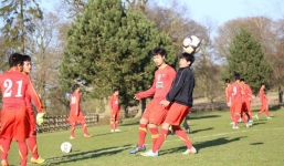 U19 Việt Nam sẵn sàng gặp AFC Wimbledon
