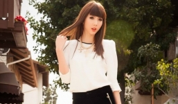 Ngọc Quyên tái xuất kiêu kỳ trên đất Mỹ sau khi lấy chồng