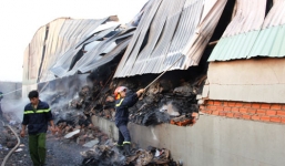 Cháy lớn tại nhà mấy giấy thiệt hại khoảng 12 tỷ đồng