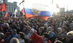 Trưng cầu dân ý ở Crimea: Khoảng 93\% cử tri tán thành sáp nhập