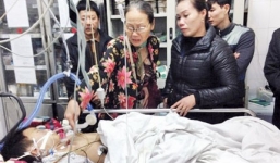 Xé lòng giây phút cuối đời của bé bị bố đánh tử vong