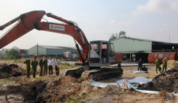 Công ty xử lý chất thải chôn lậu chất thải