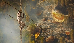 Cận cảnh săn mật ong liều mạng tại chân núi Himalaya