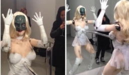 Robot nhảy bốc lửa như ca sĩ Lady Gaga
