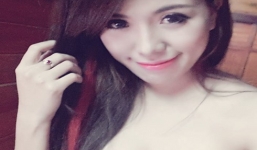 Hot girl Mai Thỏ gặp sự cố trang phục