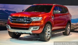 Ford Everest lộ diện phiên bản mới : Ngầu hơn, mạnh hơn
