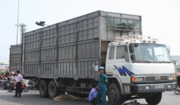 Bảo vệ trường đại học bị xe tải cán chết thảm